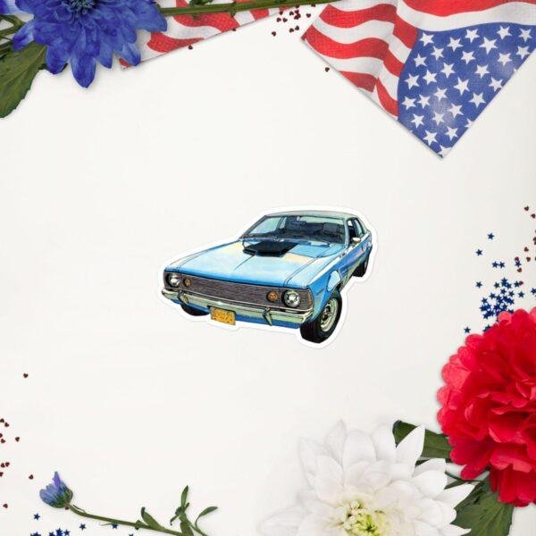 AMC Hornet Sticker: Classic American Motors Kiss-Cut Sticker