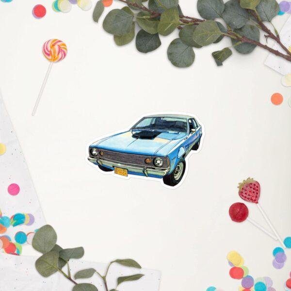 AMC Hornet Sticker: Classic American Motors Kiss-Cut Sticker