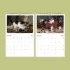 Whimsical Cat Art Calendar - Renaissance & Victorian Style, Monthly Planner