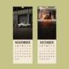 Classic Muscle Car Wall Calendar – Monthly Calendar for Car Enthusiasts, American Muscle, Classic Cars, GT, Collectors Gift