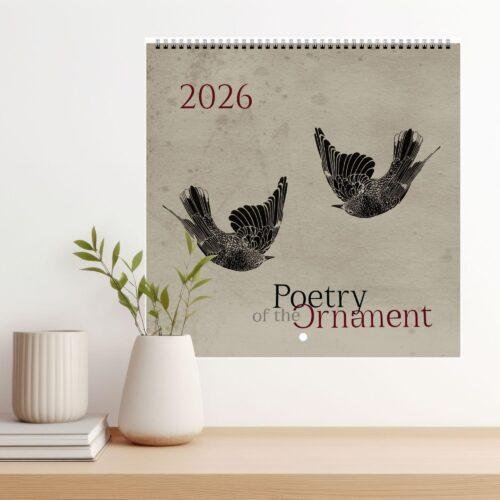 Poetry of the Ornament Wall Calendar – Josef Hoffmann, Koloman Moser & Dagobert Peche Designs, Art Nouveau Gift for Design Enthusiasts