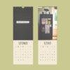 Graffiti Wall Calendar Slimline – Banksy Design, Spray Paint, Urban Street Prints