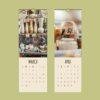 Brazilian Soapstone Carvings Wall Calendar – Latin American Art, Traditional Craft, Semi-Glossy Paper