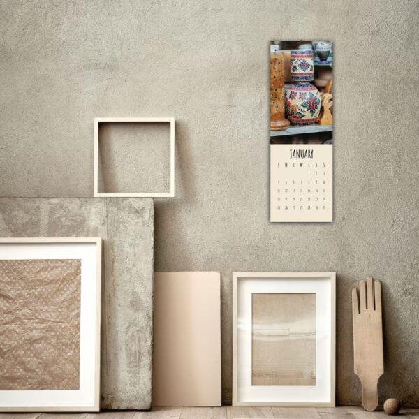 Brazilian Soapstone Carvings Wall Calendar – Latin American Art, Traditional Craft, Semi-Glossy Paper