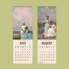 Vittorio Matteo Corcos Wall Calendar – Italian Artist, Belle Époque, Semi-Glossy Paper