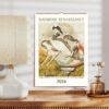 Gerda Wegener Wall Calendar - Danish painter, Lesbian Erotica, Coming Out Gift, Semi-Glossy Paper