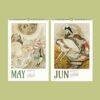 Gerda Wegener Wall Calendar - Danish painter, Lesbian Erotica, Coming Out Gift, Semi-Glossy Paper