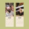 Romantic Calendar - Celebrate Love, Inclusive Art, Proud Couple Gift, Semi-Glossy Paper