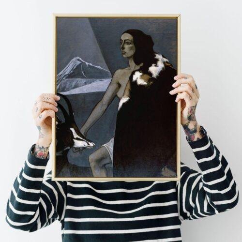 Romaine Brooks – Chasseresse, Female Painter, Lesbian Gift, Art Print