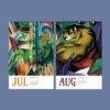 Franz Marc Wall Calendar - German artist, Expressionist style, Blue Rider Art, Semi-Glossy Paper