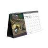 Georg Scholz Desk Calendar - New Objectivity Art, Fine Paper Stock, Top Spiral Bound