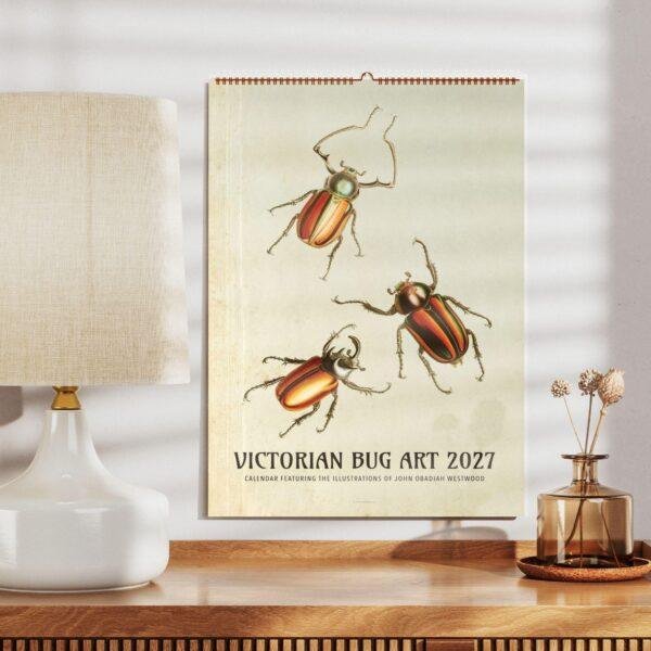Victorian Bug Art Wall Calendar