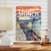 Edvard Munch Wall Calendar – Norwegian Art, The Scream Painting, Semi-Glossy Paper