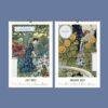 Eugène Grasset Art Nouveau Calendar - Belle Époque, Floral Ornament, Semi-Glossy Paper