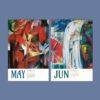 Franz Marc Wall Calendar - German artist, Expressionist style, Blue Rider Art, Semi-Glossy Paper