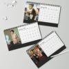 Georg Scholz Desk Calendar - New Objectivity Art, Fine Paper Stock, Top Spiral Bound