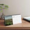 Georg Scholz Desk Calendar - New Objectivity Art, Fine Paper Stock, Top Spiral Bound