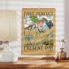 Louis Prang Wall Calendar – American Printer, Vintage Christmas, Semi-Glossy Paper