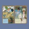 Louis Prang Wall Calendar – American Printer, Vintage Christmas, Semi-Glossy Paper