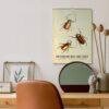 Victorian Bug Art Wall Calendar