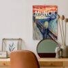 Edvard Munch Wall Calendar – Norwegian Art, The Scream Painting, Semi-Glossy Paper