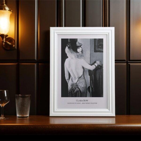 Clara Bow Vintage Cinema Decor – Classic Hollywood, Film Poster Gift, Art Print