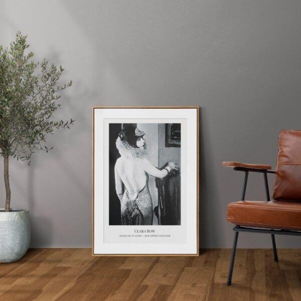 Clara Bow Vintage Cinema Decor – Classic Hollywood, Film Poster Gift, Art Print