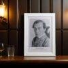 Buster Keaton Vintage Cinema Decor – Classic Hollywood, Film Poster Gift, Art Print