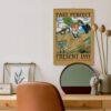 Louis Prang Wall Calendar – American Printer, Vintage Christmas, Semi-Glossy Paper