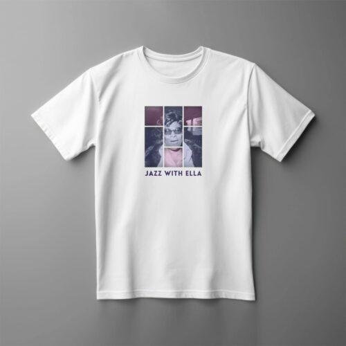Ella Fitzgerald - Musician Tee, First Lady of Song, Short Sleeve T-Shirt