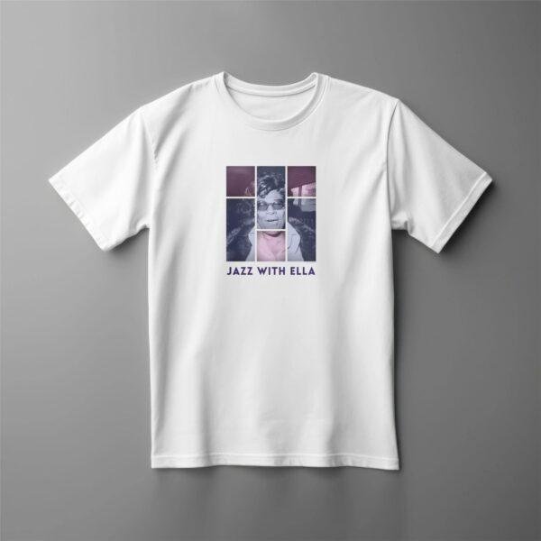 Ella Fitzgerald - Musician Tee, First Lady of Song, Short Sleeve T-Shirt