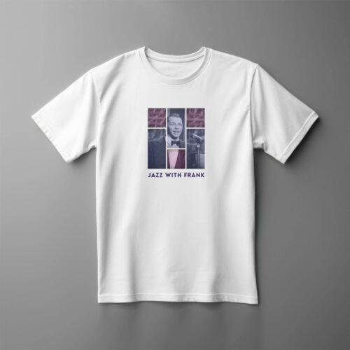 Frank Sinatra - Musician Tee, Music Legend, Thinking of You, Short Sleeve T-Shirt
