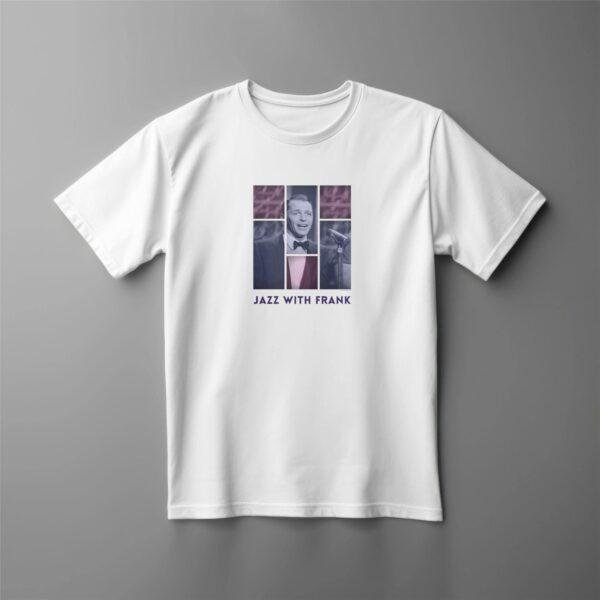 Frank Sinatra - Musician Tee, Music Legend, Thinking of You, Short Sleeve T-Shirt