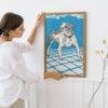 English Bulldog Print by Moriz Jung - Austrian Art, Dog Lover Gift, Matte Paper Poster