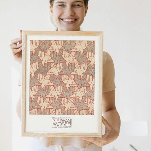 Koloman Moser - A Thousand Ravens, Mid Century Modern, Vienna Wall Art