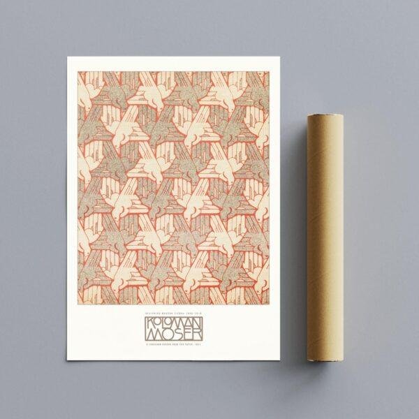 Koloman Moser - A Thousand Ravens, Mid Century Modern, Vienna Wall Art
