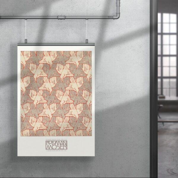 Koloman Moser - A Thousand Ravens, Mid Century Modern, Vienna Wall Art