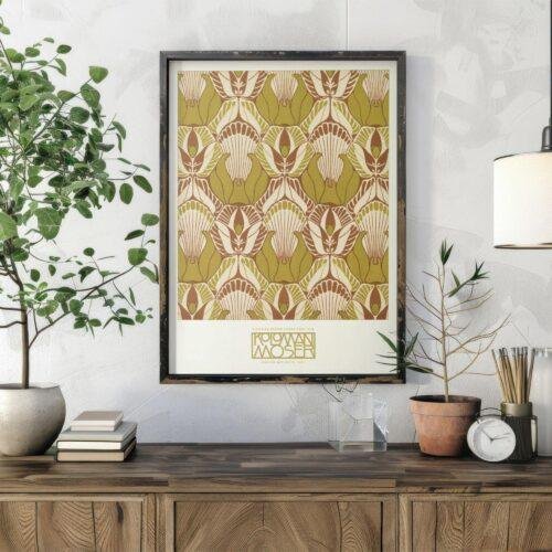 Koloman Moser - Sigalion, Mid Century Modern, Vienna Wall Art
