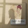 Egon Schiele - Crouching Nude Woman, Expressionist Masterpiece, Smooth Matte Art Print