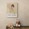 Egon Schiele - Crouching Nude Woman, Expressionist Masterpiece, Smooth Matte Art Print