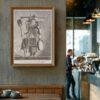 Greek Mythology Art Print – Masquerade Sutler Poster, Ancient Sculpture, Greece, Light Academia Decor