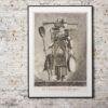 Greek Mythology Art Print – Masquerade Sutler Poster, Ancient Sculpture, Greece, Light Academia Decor