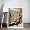 Edward Penfield – Quiet Hours, Bohemian Decor, Smooth Matte Art Print