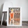 Edward Penfield – Orient Cycles, Bohemian Decor, Smooth Matte Art Print