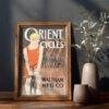Edward Penfield – Orient Cycles, Bohemian Decor, Smooth Matte Art Print