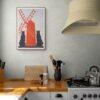 Edward Penfield – Black Cats & Windmill, Bohemian Decor, Smooth Matte Art Print