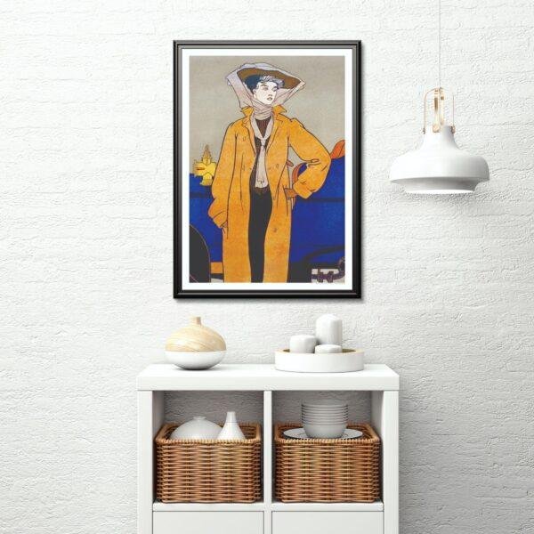 Edward Penfield - Roadside Elegance, Bohemian Decor, Smooth Matte Art Print