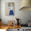 Edward Penfield – Afternoon Breeze, Bohemian Decor, Smooth Matte Art Print