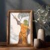 Edward Penfield – Joan of Arc, Bohemian Decor, Smooth Matte Art Print