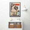 Edward Penfield – Holiday Fireside, Bohemian Decor, Smooth Matte Art Print